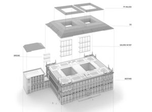 Visualisierung Universitätsplatz 4 © Architekten Domenig & Wallner ZT GmbH
