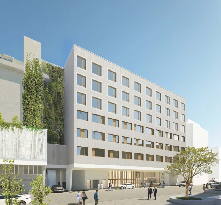 Schaubild Bauteil M © Moser Architects