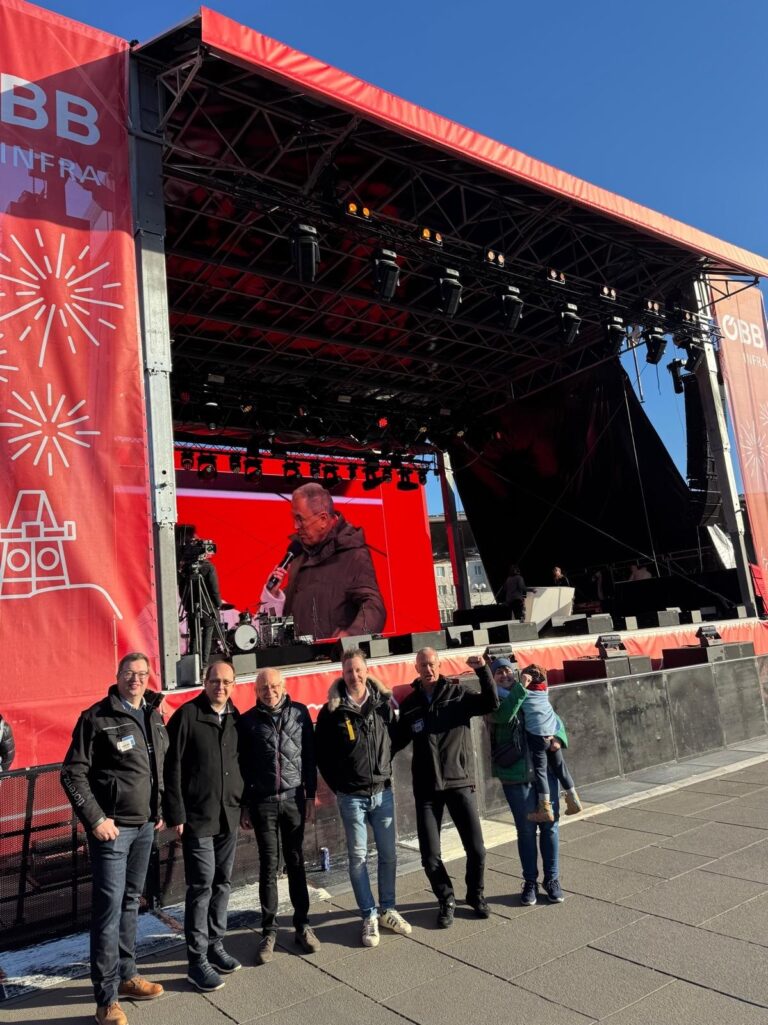 Team TLorenz bei der Koralmbahn Eröffnung © Thomas Lorenz ZT