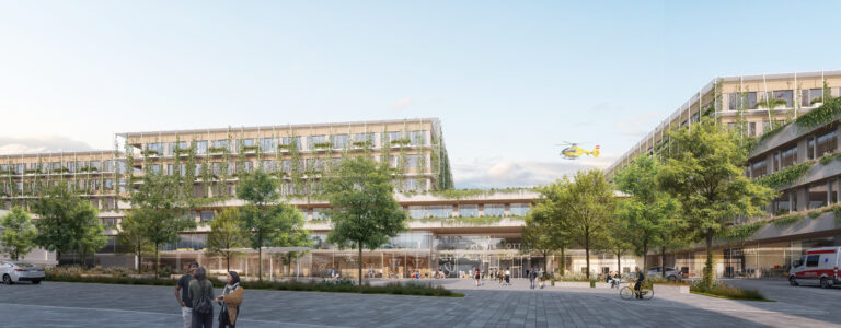 Klinik Ottakring ZNB © AHA Austrian Healthcare Architects / expressiv