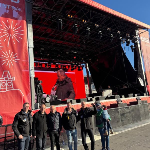 Team TLorenz bei der Koralmbahn Eröffnung © Thomas Lorenz ZT