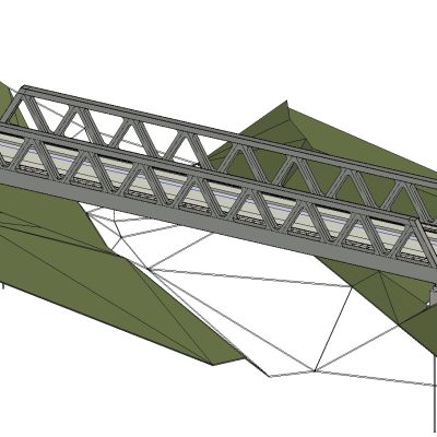 Neubau Kainachbrücke Bärnbach © Thomas Lorenz ZT GmbH