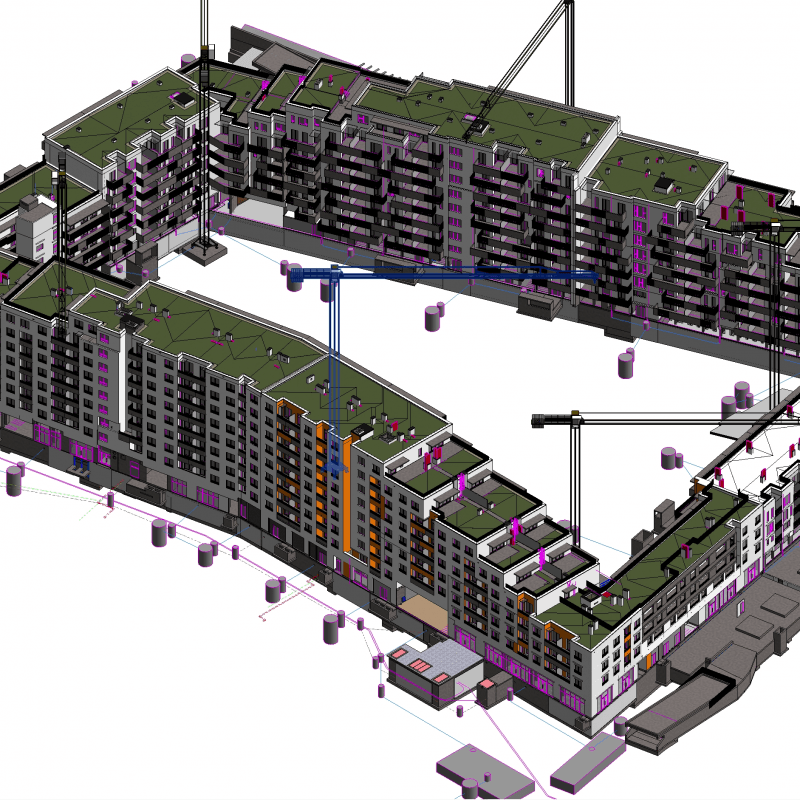 3D-Revit-Gesamtmodell