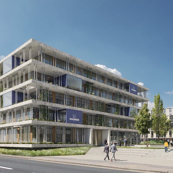 Der neue Bodner Campus in Kufstein macht Fortschritte